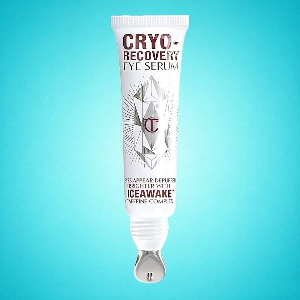 New Charlotte Tilbury Cryo Recovery Depuffing Brightening Eye Serum 0.5oz / 15ml